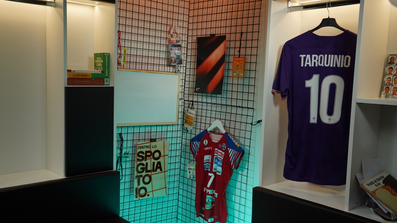 arredamento spogliatoi sportivi su misura